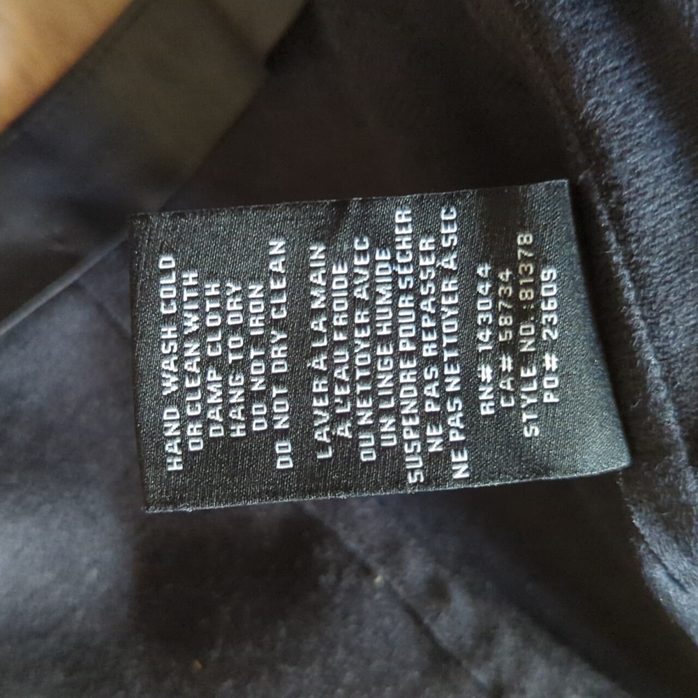 7 FOR ALL MANKIND Faux Leather Blouson Sleeve Crop Top in Black Size Small - Picture 9 of 11